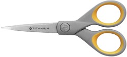 KANTOORSCHAAR WESTCOTT 130MM MET SOFTGRIP TITANIUM
