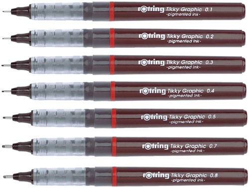 FINELINER ROTRING TIKKY GRAPHIC 0.5MM-2