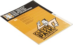 ENVELOP CLEVERPACK TYVEK E4 305X394MM ZELFKLEVEND WIT PAK À 10 STUKS