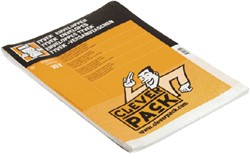ENVELOP CLEVERPACK TYVEK MONSTERZAK 250X353X38MM WIT PAK À 10 STUKS