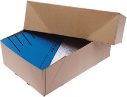 PARAATDOOS CLEVERPACK A4 307X220X108MM VOOR 1000 VEL BRUIN PAK À 10ST