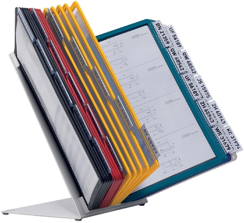 BUREAUSTANDAARD DURABLE VARIO A4 MET 30-TASSEN ASSORTI