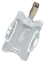 VEILIGHEIDSPASHOUDER DURABLE 8118 OPEN MET CLIP 54X85MM-2