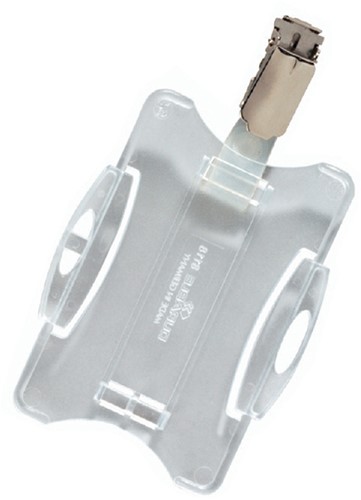 VEILIGHEIDSPASHOUDER DURABLE 8118 OPEN MET CLIP 54X85MM-2