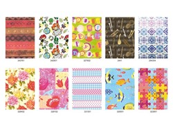 Cadeaupapier en folie assorti