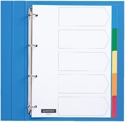 TABBLADEN QUANTORE 4-GAATS 5-DELIG ASSORTI TABS PP