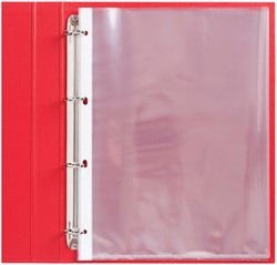 SHOWTAS QUANTORE A4 4-GAATS PP 0.11MM GLAD 100 STUKS