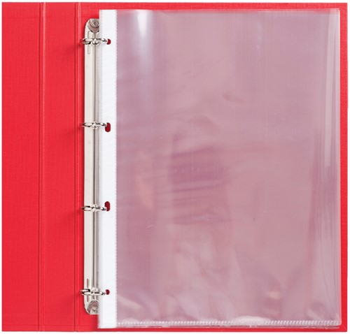 SHOWTAS QUANTORE A4 4-GAATS PP 0.11MM GLAD 100 STUKS