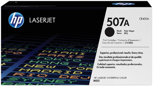 TONERCARTRIDGE HP CE400A 507A ZWART