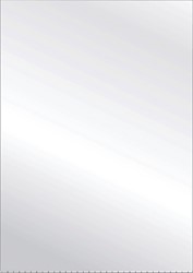 INSTEEKMAP U-MODEL KANGARO A2 0.18MM PVC TRANSPARANT 5 STUKS
