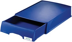 BRIEVENBAK LEITZ PLUS MET LADE A4 MAXI BLAUW