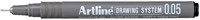 FINELINER ARTLINE TECHNISCH 0.05MM ZWART