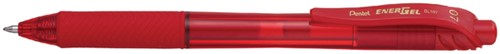 GELSCHRIJVER PENTEL BL107 ENERGEL-X MEDIUM ROOD