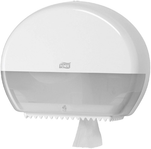 TOILETPAPIER TORK T2 UNIVERSAL JUMBO KLEIN 1-LAAGS 240M WIT 110163-3
