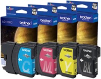 INKTCARTRIDGE BROTHER LC-1100BK ZWART-2