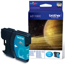 INKTCARTRIDGE BROTHER LC-1100C BLAUW