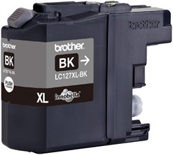 INKTCARTRIDGE BROTHER LC-127XLBK ZWART