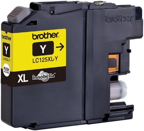 INKTCARTRIDGE BROTHER LC-125XLY GEEL-2