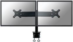 MONITORARM NEOMOUNTS D700D 2X19-30" MET KLEM ZWART
