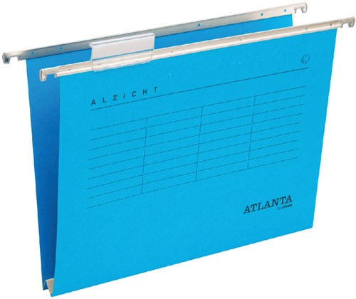 HANGMAP DJOIS ALZICHT FOLIO FRONTAAL RECYCLED U-BODEM BLAUW