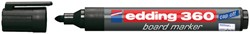 WHITEBOARDMARKER EDDING 360 ROND 1.5-3MM ZWART