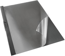 KLEMMAP ESSELTE VIVIDA A4 PVC ZWART