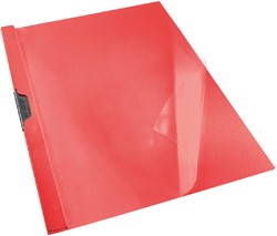 KLEMMAP ESSELTE VIVIDA A4 PVC ROOD