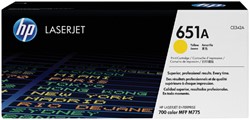 TONERCARTRIDGE HP CE342A 651A GEEL