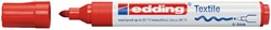 TEXTIELMARKER EDDING 4500 ROND 2-3MM ROOD