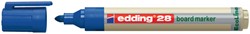 WHITEBOARDMARKER EDDING 28 ECOLINE ROND 1.5-3MM BLAUW