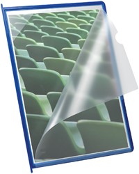 INFOTAS DJOIS FLEX-O-FRAME MET PEN A4 BLAUW