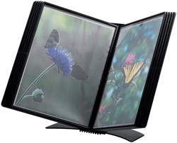 BUREAUSTANDAARD DJOIS FLEX-O-FRAME PREMIUM A4 10-TASSEN ZWART