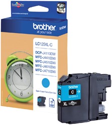 INKTCARTRIDGE BROTHER LC-125XLC BLAUW