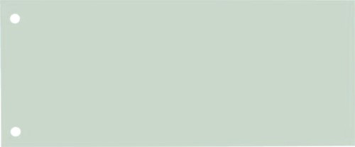 SCHEIDINGSSTROOK OXFORD SMAL 240X105MM 190GR GROEN 100 STUKS