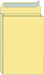ENVELOP QUANTORE MONSTERZAK 229X324X38MM ZELFKLEVEND CREME 125 STUKS