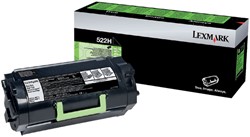 TONERCARTRIDGE LEXMARK 52D2H00 PREBATE ZWART