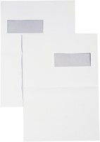ENVELOP QUANTORE 229X324MM VENSTER 4X11CM LINKS ZELFKLEVEND 250 STUKS-2
