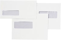 ENVELOP QUANTORE 110X220MM VENSTER 3X10CM RECHTS ZELFKLEVEND 25 STUKS-2