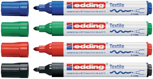 TEXTIELMARKER EDDING 4500 ROND 2-3MM BLAUW-2