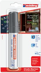 KRIJTSTIFT EDDING 4090 WINDOW SCHUIN 4-15MMZWART BISTER À 1 STUK