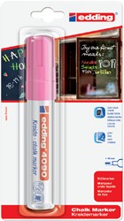 KRIJTSTIFT EDDING 4090 WINDOW SCHUIN 4-15MM NEON ROZE BLISTER À 1 STUK