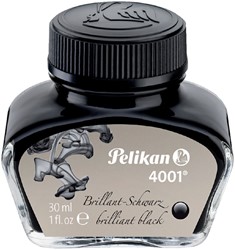 VULPENINKT PELIKAN 4001 30ML BRILJANT ZWART