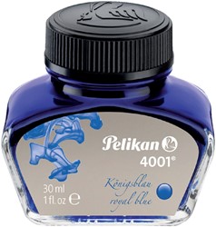 VULPENINKT PELIKAN 4001 30ML KONINGSBLAUW