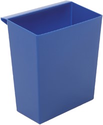INZETBAK VOOR VIERKANTE TAPSE PAPIERBAK BLAUW
