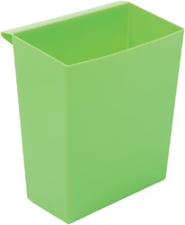 INZETBAK VOOR VIERKANTE TAPSE PAPIERBAK GROEN