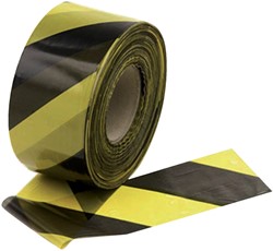 SIGNALISERINGSLINT IEZZY 250M GEEL/ZWART