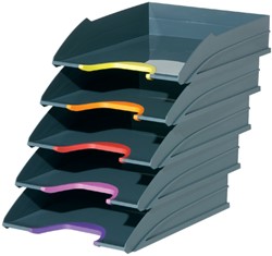 BRIEVENBAK DURABLE VARICOLOR 5 STUKS