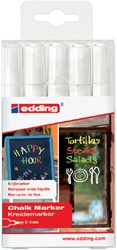 KRIJTSTIFT EDDING 4095 ROND 2-3MM WIT BLISTER À 5 STUKS