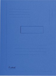 DOSSIERMAP EXACOMPTA FOREVER A4 2 KLEPPEN 290GR BLAUW