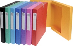 ELASTOBOX EXACOMPTA A4 25MM 600GR ASSORTI